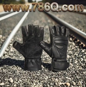 Gants tactiques en cuir de sécurité pour motocyclette, résistant aux coupures, niveau 5, pour le travail professionnel - Product Image 1