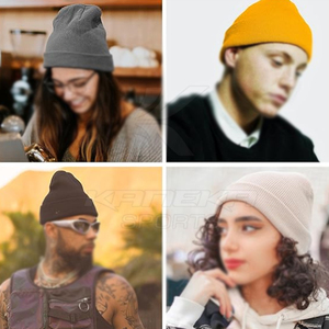 Gorros de Invierno Unisex Premium, 100% Acrílico, Tela Cómoda, Ajuste Ajustable, Uso en Exteriores, Uso Diario, para Clima Frío - Product Image 2