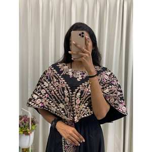 Bhanderi -BE Designer Fancy Western Style Pink Free-SIZE Robes de bal haut et bas assortis - Product Image 5