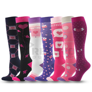 All Season Sports <b>Socks</b> Breathable Stretch <b>Long</b> Crew <b>Socks</b> for Running Training Gym Durable Daily Comfortr - Product Image 4