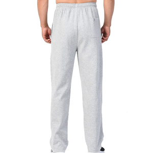 Autumn Lightweight Breathable Quick Dry Men's <b>Trousers</b> Stretchy Casual <b>Elastic</b> <b>Waist</b> Polyester Cotton Knitted Men's <b>Trouser</b> - Product Image 2