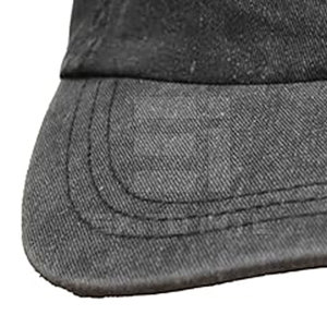 Services OEM, casquette de baseball brodée sur mesure avec logo personnalisé, respirante et imperméable, casquettes en coton à 7 panneaux - Product Image 6