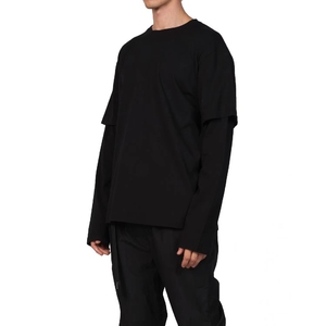 เสื้อยืดสองชั้นสำหรับทุกวัน ผ้าระบายอากาศน้ำหนักเบา สวมใส่สบาย มีสไตล์สำหรับผู้ชายและผู้หญิง ใส่ได้ทุกวัน ตามเทรนด์ - Product Image 3