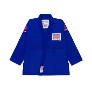 Kimono de Jiu Jitsu Americana BJJ Gi Azul, Lote 151, 450 GSM, Tejido de Algodón Perla, Transpirable y Duradero, con Bolsa - Product Image 2