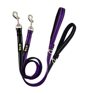 Accessoires pour animaux de compagnie de haute qualité, classiques et durables pour l'extérieur, mousquetons pivotants en alliage antirouille, laisses pour chiens - Product Image 4