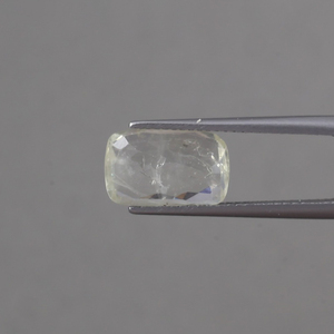 Saphir bleu jaune naturel, pierre précieuse non montée, certifiée IGI, qualité AAA, taille émeraude 12x8mm, 4,05 carats, traitée à la cire/l'huile légère pour - Product Image 3