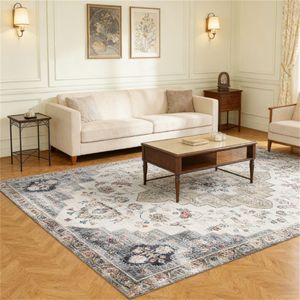 Alfombra de Estilo Vintage para Decoración de Habitaciones - Product Image 1