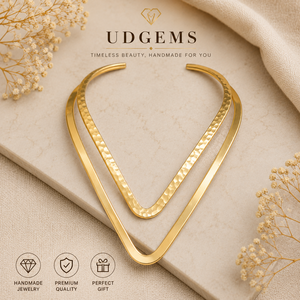 Wholesale Handmade Brass Hasli <b>Necklace</b> | Solid Brass Collar <b>Necklace</b> | Traditional Statement Jewelry | OEM & ODM Jewelry Manufa - Product Image 6