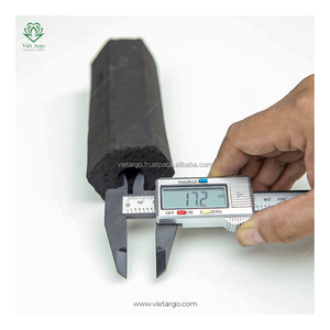 Briquetas de carbón negro de madera dura hexagonal de manglar para parrillas de barbacoa y prensa de máquina de narguile directamente del fabricante de Vietnam - Product Image 1