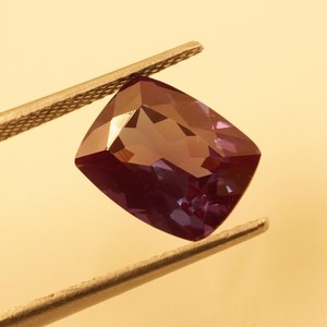 Natural Alexandrite Gemstone 3.40ct Faceted <b>Cushion</b> Cut (10x8x5MM) with Color Change for Jewelry Making - Product Image 2