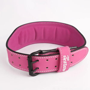 Ceinture de musculation en cuir de qualité supérieure, ceinture de force en cuir avec boucle à double ardillon pour la musculation - Product Image 3