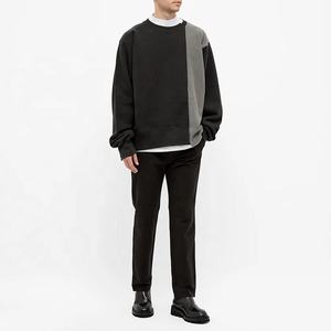 Sudadera de Cuello Redondo Extra Grande para Hombre, Unisex, 100% Algodón, 350 GSM, Gruesa, Transpirable, Personalizada con MOQ Bajo, OEM - Product Image 3