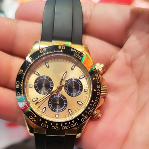 Montre de plongée de haute qualité en acier inoxydable 40 mm, saphir automatique, étanche 300 m, luxe, sport, design, mouvement mécanique 4130 - Product Image 3