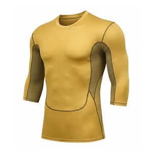 T-shirt de sport respirant pour homme, séchage rapide, extensible, personnalisable avec logo, vêtements de sport pour hommes actifs, fabricant - Product Image 5
