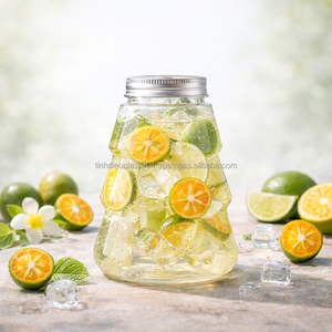 Botella Transparente de Plástico PET de 500 ml CT500-33 con Tapa de Aluminio, Personalizable ODM/OEM para Uso con Refrescos - Product Image 1