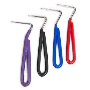 Horse Hoof Pick Coated Handle Stainless Steel Reusable Farrier Tool for Horse Dog Hoof Care Wholesale Ready <b>Boot</b> <b>Scraper</b> - Product Image 2