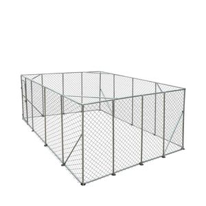 Recinto per Cani da Esterno XL 6x6 Metri con Cancello Bloccabile e Rete a Maglie da 1,8 Metri per Esercizio Animali Domestici - TMG DCP2020 - Product Image 4