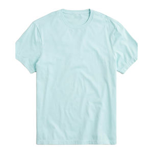 T-shirt à manches courtes en coton 100% de haute qualité, respirant, à séchage rapide, col rond, pour hommes, personnalisable avec logo - Product Image 1