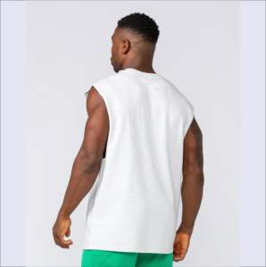 Gilet de sport tactique pour hommes à prix de gros – Gilet d'entraînement en coton doux pour la musculation et le fitness - Product Image 5