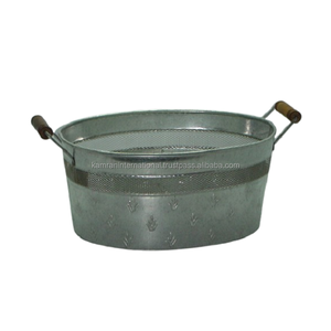 Macetas de diseño de lujo de Metal de alta calidad para el hogar, jardín y restaurante, accesorios para plantas florales de jardín - Product Image 1