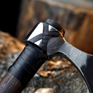 Hache en acier au carbone au design unique, faible MOQ, légère et de qualité supérieure - Product Image 4