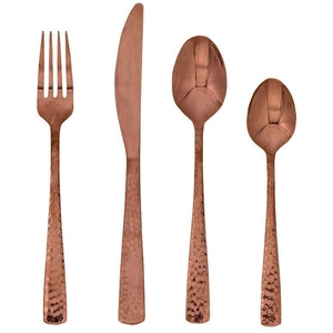 Juego de cubiertos de acero inoxidable chapado en oro de alta calidad, vajilla con acabado espejo para bodas, hoteles y restaurantes. - Product Image 6