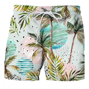 Sublimation Printed Swim Shorts Custom Quick Dry Polyester <b>Board</b> Shorts Men Beach Surf OEM ODM Supplier - Product Image 4