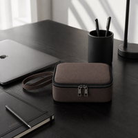 Sac de rangement pour batterie externe, étanche et ignifuge, organiseur électronique, pochette de voyage pour câbles, chargeurs, étui de rangement pour batterie portable