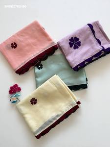 สินค้ามาใหม่ ผ้าส่าหรี Kota Doria ดีไซน์หรูหรา พร้อมงานปักประณีต ราคาขายส่งที่ดีที่สุด ช้อปปิ้งออนไลน์ - Product Image 6