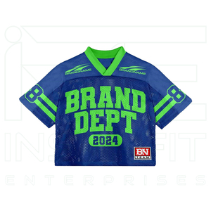 OEM Custom American Football Jersey Retro Sublimation Print Mesh Oversized Athletic Teamwear <b>Boxy</b> <b>T</b>-<b>Shirt</b> Anti-Bacterial Adults - Product Image 1