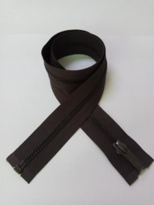 # 3 # Fermeture éclair métallique en acier inoxydable 4.5, petite fermeture éclair métallique pour les poches des vêtements - Product Image 1