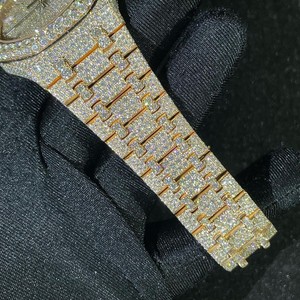 Relojes de Edición Limitada de Acero Inoxidable, Mecánicos Automáticos, Estilo Hip Hop Clásico, Unisex, con Joyas de Belleza Hechas a Mano - Product Image 2