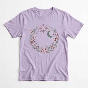 Camiseta Corta para Mujer, Diseño de Mariposa Estampada, Cuello Redondo, Manga Corta, Jersey Cómodo, Informal de Verano - Product Image 3