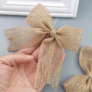 Rustic Style Jute <b>Gift</b> <b>Wrap</b> Fabric – Handmade Natural Fiber Cloth for <b>Wedding</b> and Event <b>Gift</b> Decoration - Product Image 1