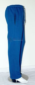 Pantalon de jogging homme coupe décontractée en mélange de coton avec cordon de serrage, anti-boulochage, respirant et léger, personnalisable avec logo - Product Image 2
