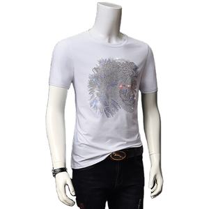 OEM Men Tee Shirt Vente de gros Plain T Shirt Polyester Tshirt Sublimation personnalisée Transfert Impression Logo Quick Dry Fit T-Shirt pour hommes - Product Image 5