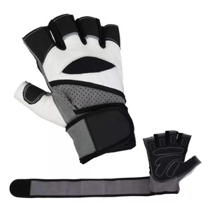 Breathable Mesh Half Finger UV Protection Non-Slip Weight Lifting Gloves Custom Logo Lightweight Outdoor Gym Fitness Workout - Product Image 3