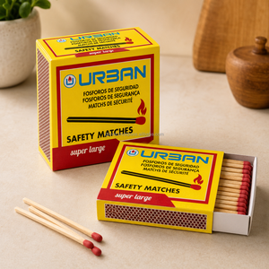 Renamed Kitchen Safety Matches Classic Style Durable Size 118x65x25mm Premium Wooden Matchsticks for Hotel & Household Use - Product Image 2