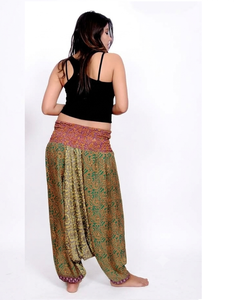 Damen Bedruckte Baggy-Style Hose Designer Indische Modische Bequeme Strandkleidung für den Sommer Haremshose - Product Image 2