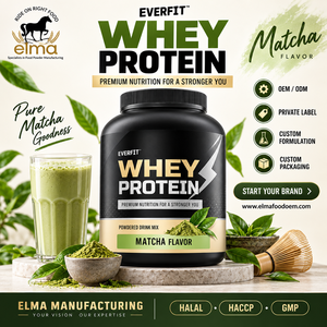 Private Label Vanilla Whey <b>Protein</b> Powder Supplier Malaysia Custom Brand WPC Shake OEM Manufacturing Adult Muscle Growth 20-29g - Product Image 1