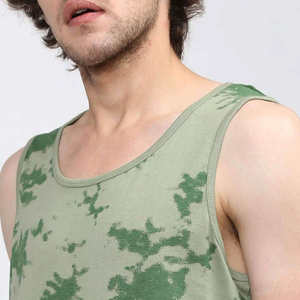 <b>Running</b> <b>Singlet</b> Men's Tank Top Cotton Polyester Quick Dry Lightweight Stretch Fabric Gym Fitness Tank Top - Product Image 6