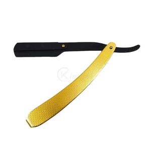 Rasoir droit en bois clair, outil de rasage manuel pour barbier, rasoir à verrouillage pivotant en acier inoxydable, OEM ODM - Product Image 4