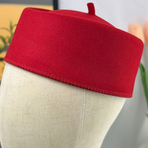 Sombreros Fez de fieltro para hombre al por mayor, gorros musulmanes para oración, gorra islámica para exteriores - Product Image 3