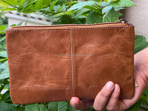 Pochette en cuir élégant pour femmes, porte-monnaie, Logo personnalisé, meilleures ventes, - Product Image 4