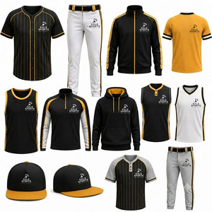 Kale Sports <b>Baseball</b> Softball Uniform Kit Unisex Breathable Quick Dry Sublimated Apparel Set All Seasons Adult Size - Product Image 4