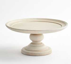 Decorative <b>cake</b> stand Round <b>Wooden</b> <b>Cake</b> Stand with Tapered Base Handmade for Dessert Display - Product Image 5