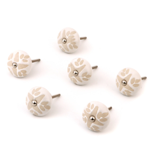 Boutons de porte en céramique bleus et blancs faits à la main, poignées de tiroir en alliage de haute qualité, pour armoires, cuisine, chambre, meubles de maison, quincaillerie décorative - Product Image 4