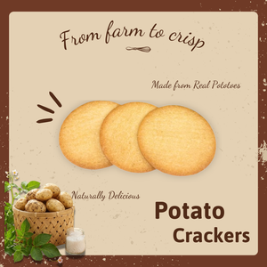 Naturally Delicious Vietnam Potato Cruchy Crackers Snack 228g Private Packaging | Vietnam Factory Ready To Offer Samples - Product Image 1