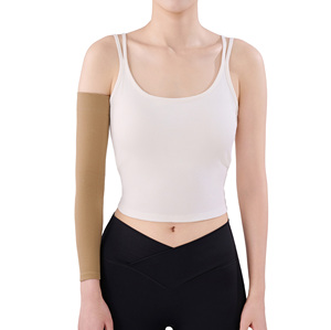 Manchon de compression sans couture pour sports d'hiver, bas de soutien lymphatique en Spandex élastique pour bras, idéal pour les soins quotidiens des femmes - Product Image 2