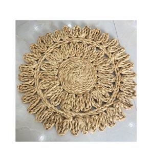 Vietnam Natural Rustic Boho Wedding <b>Table</b> Decor Bamboo Woven Straw Wicker <b>Placemat</b> <b>for</b> Kitchen Party Birthday Wall Crafts - Product Image 3
